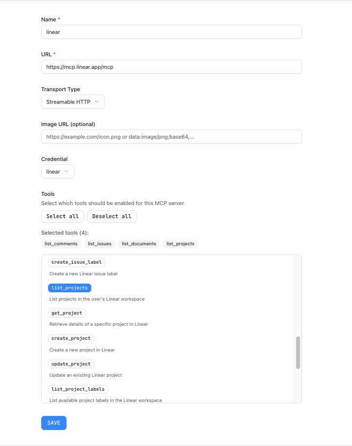 MCP server healthy status